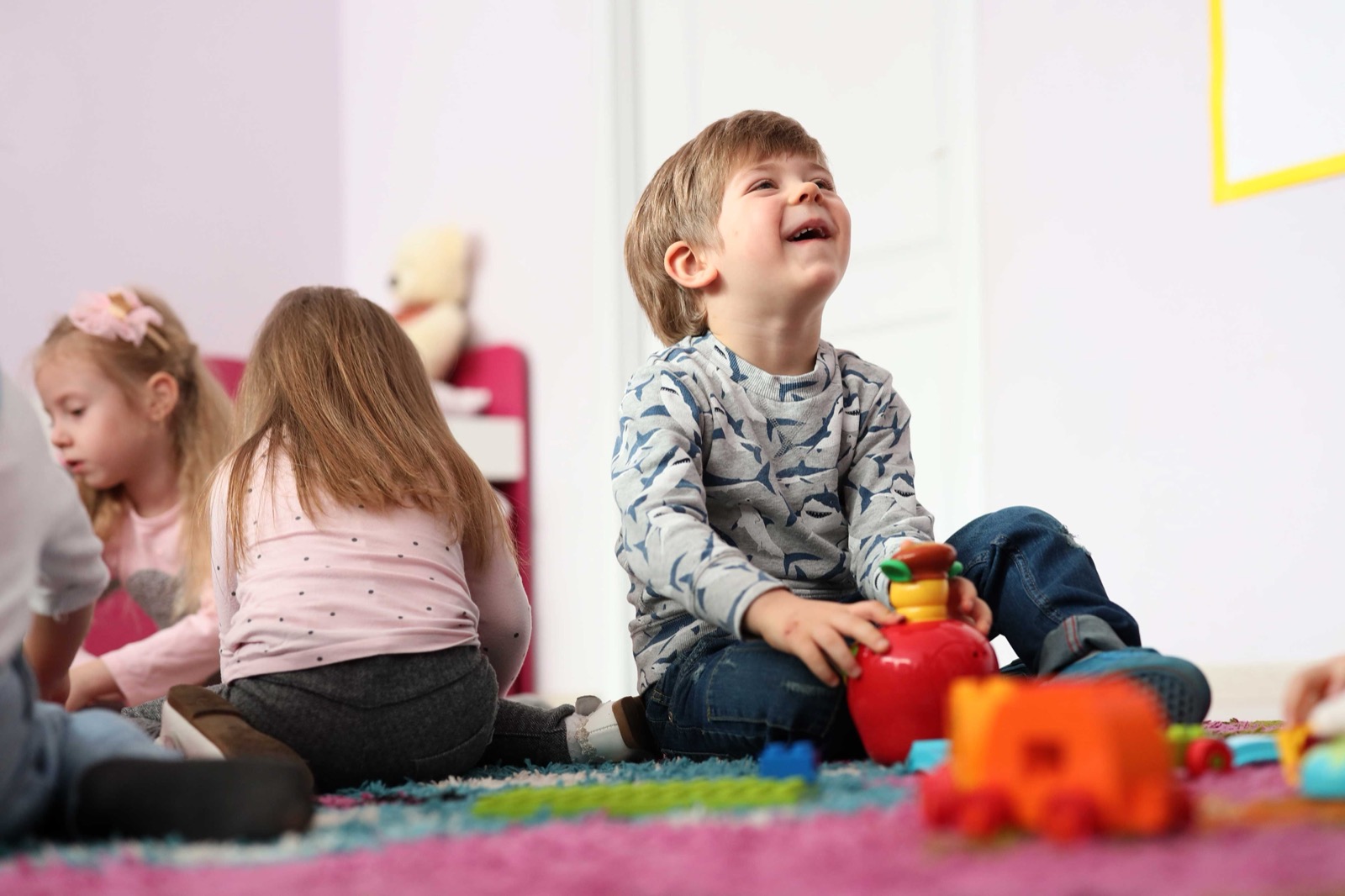 Children playing together